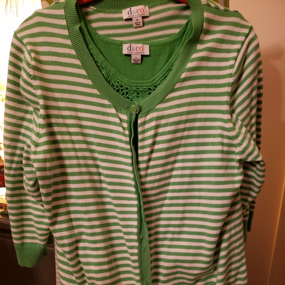 Spring summer sweater set